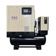 永磁变频一体空压机 集空压机干燥机储气罐过滤器于一体