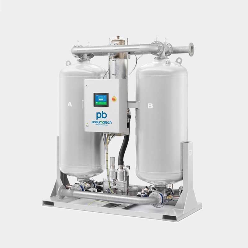 压缩热零气耗吸干机漏点-40°C吸附式干燥机